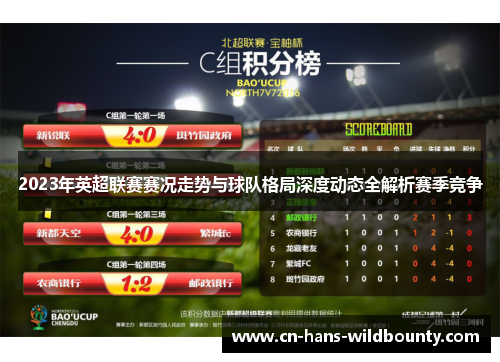 2023年英超联赛赛况走势与球队格局深度动态全解析赛季竞争